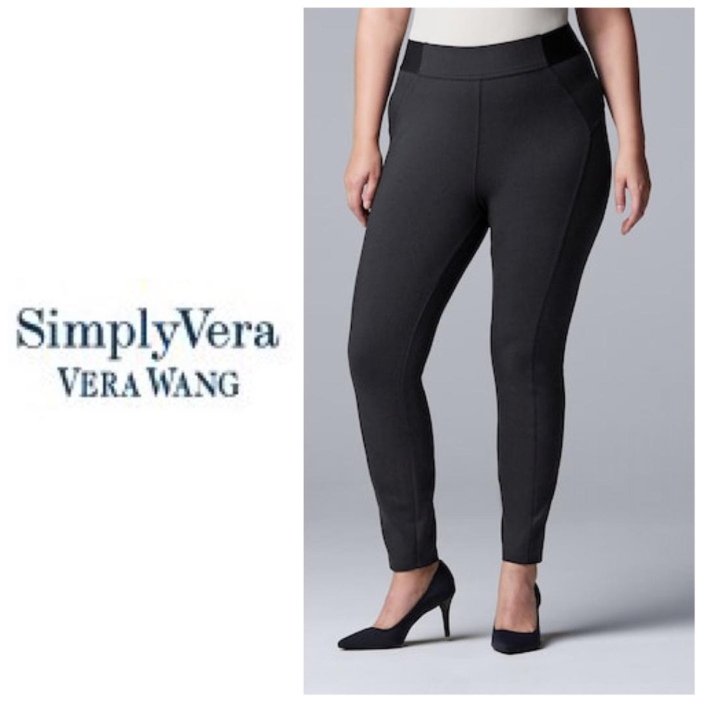 SOLD Simply Vera Wang High Waisted Skinny Pants - Picture 1 of 7
